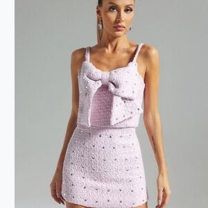 Bow Tweed 2 piece set